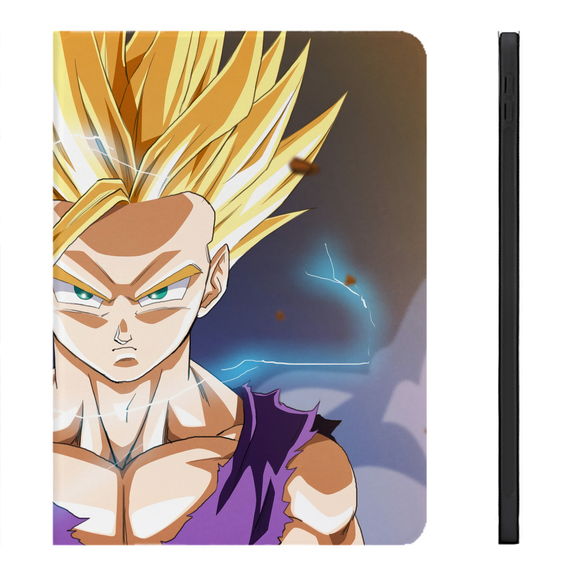 （画像用） ドラゴンボール DRAGON BALL IPadケース ペンホルダー付き ブックスタイルデザイン